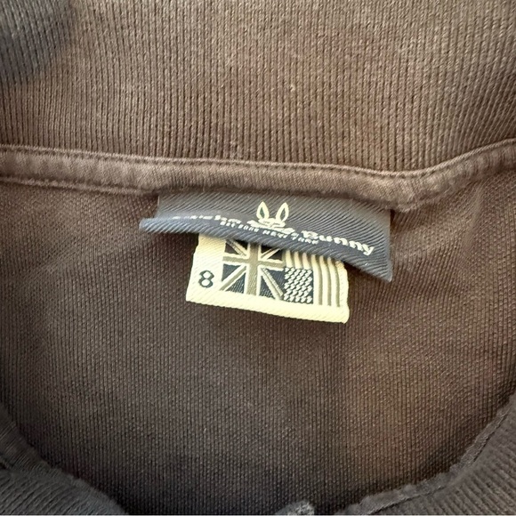 Psycho Bunny Pima Cotton Pique Navy Blue Polo Shirt XXL - Picture 4 of 8